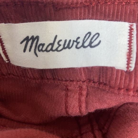 Madewell Cali Demi-Boot Jeans in Corduroy: Button Front Edition Size 32 - Picture 5 of 7
